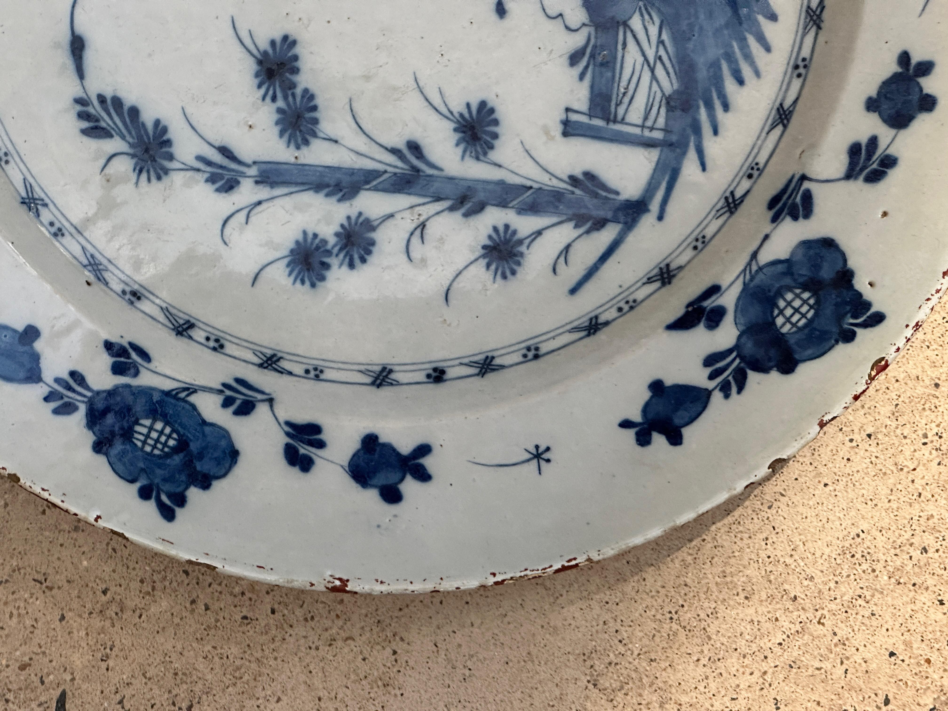 A beautiful early Delft Charger