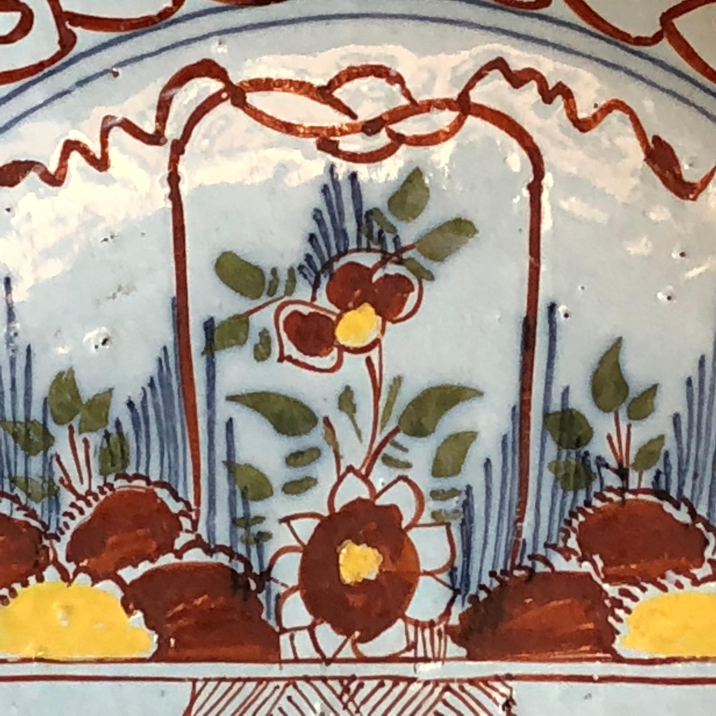 Other 18th Century Delft Charger For Sale