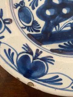 18th Century Delft Plate