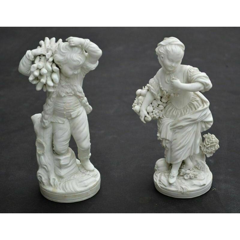 18th century Derby Porcelain figurines.
Pair of Derby Porcelain figures circa 1755.

Approximately 6