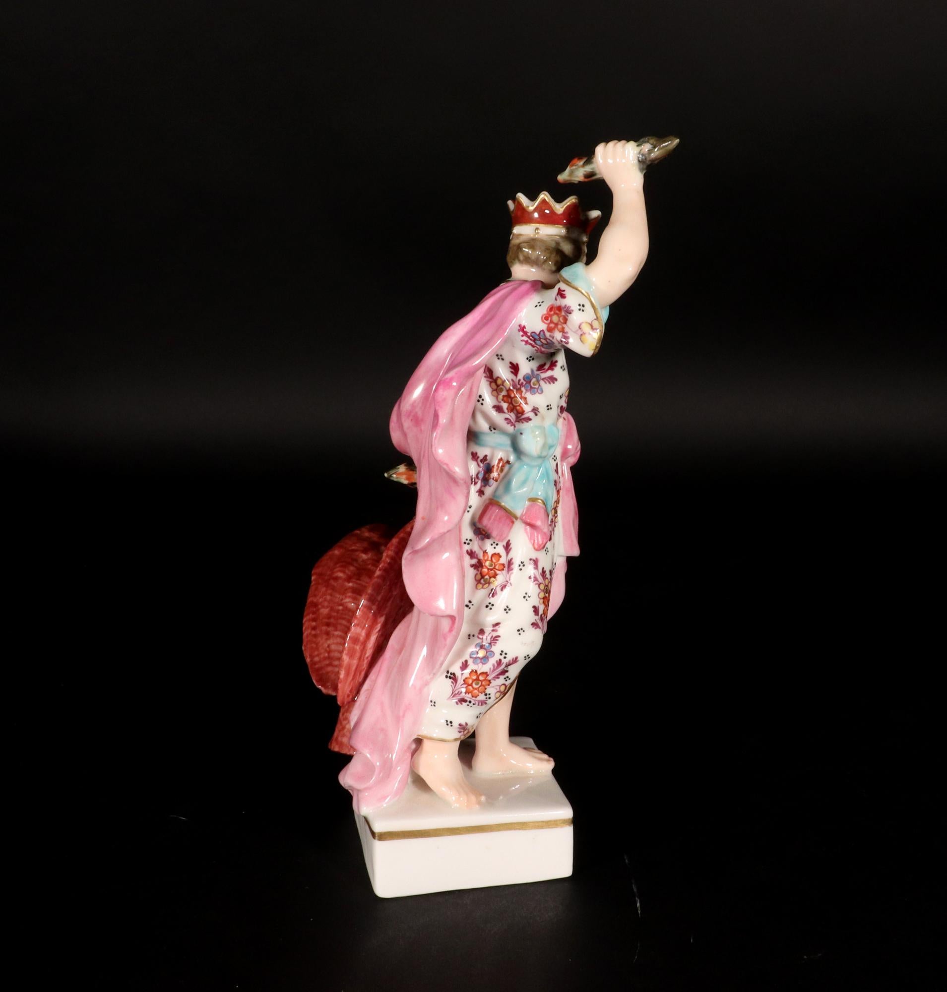 Porcelana Derby del siglo XVIII de Júpiter con águila en venta 3