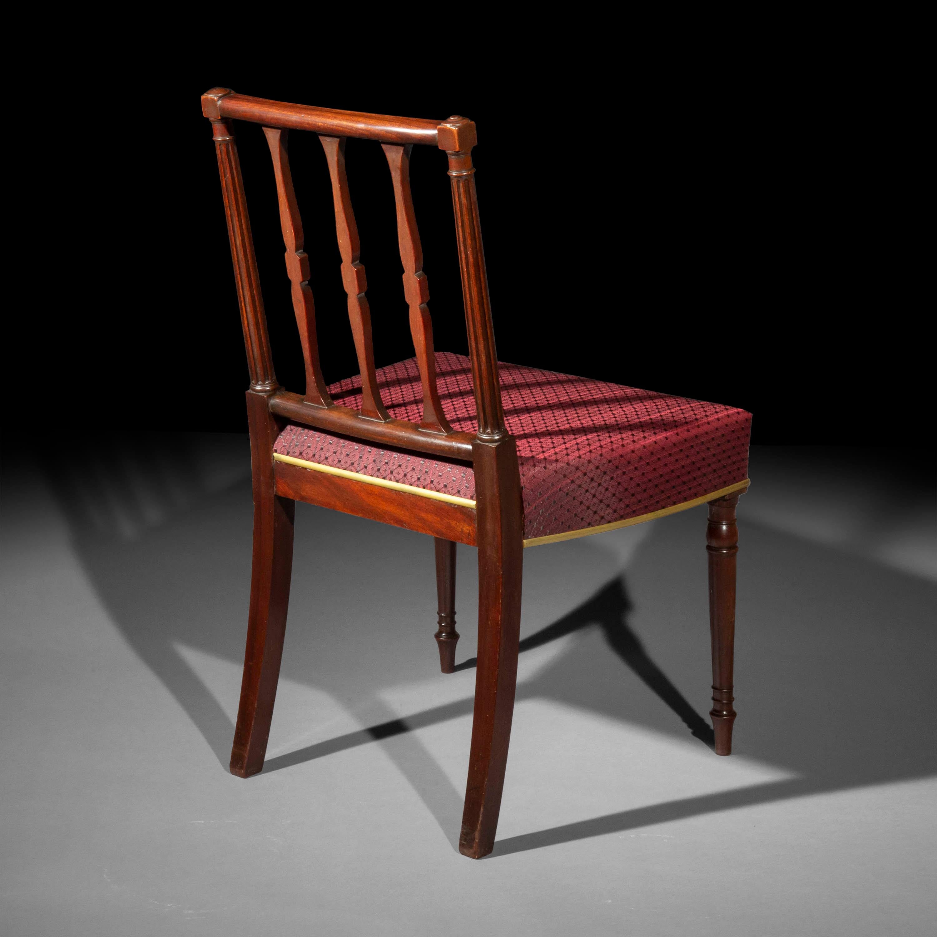 Esszimmerstühle aus dem 18. Jahrhundert, um 1790 im Angebot 3