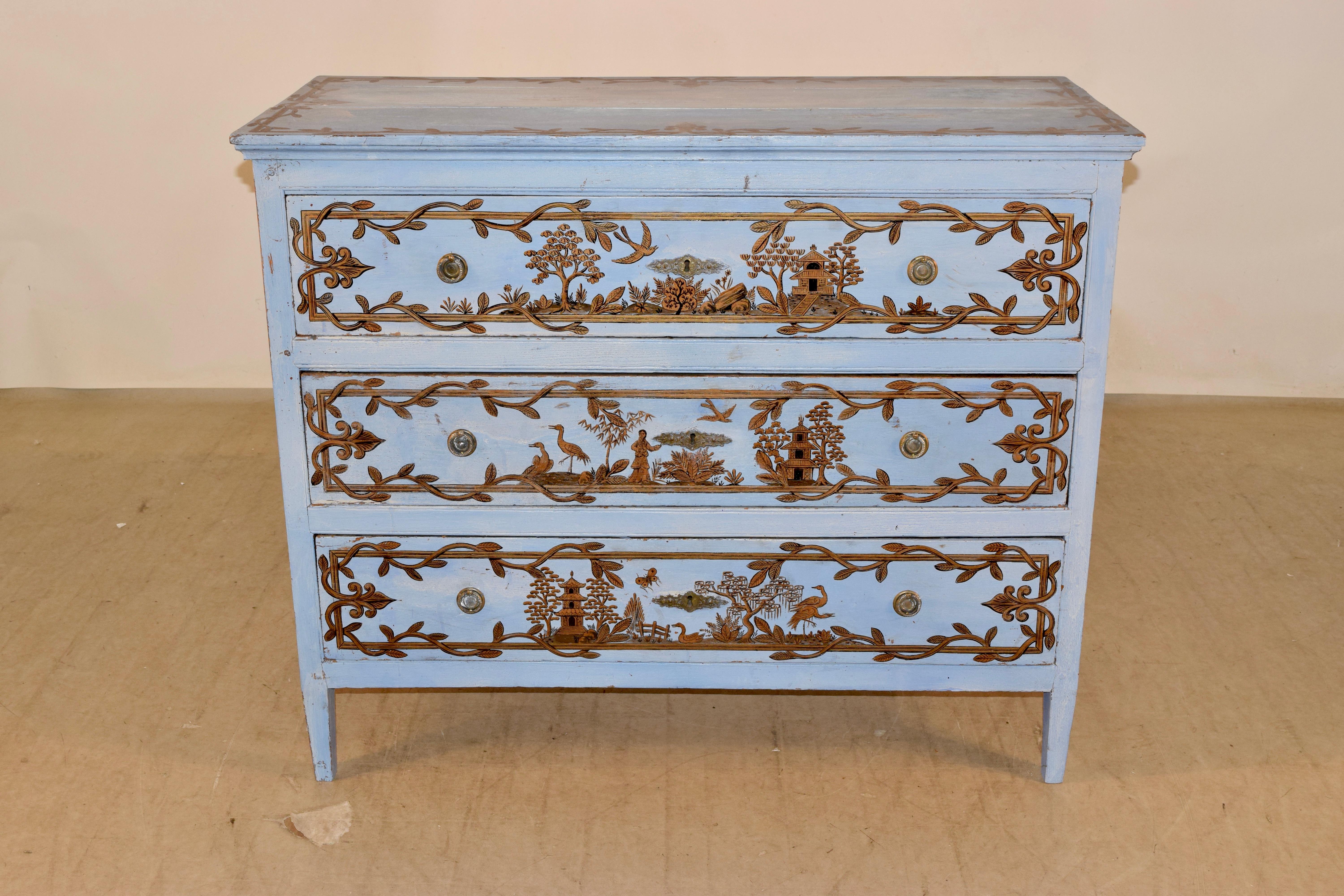 French 18th Century Directoire Chest