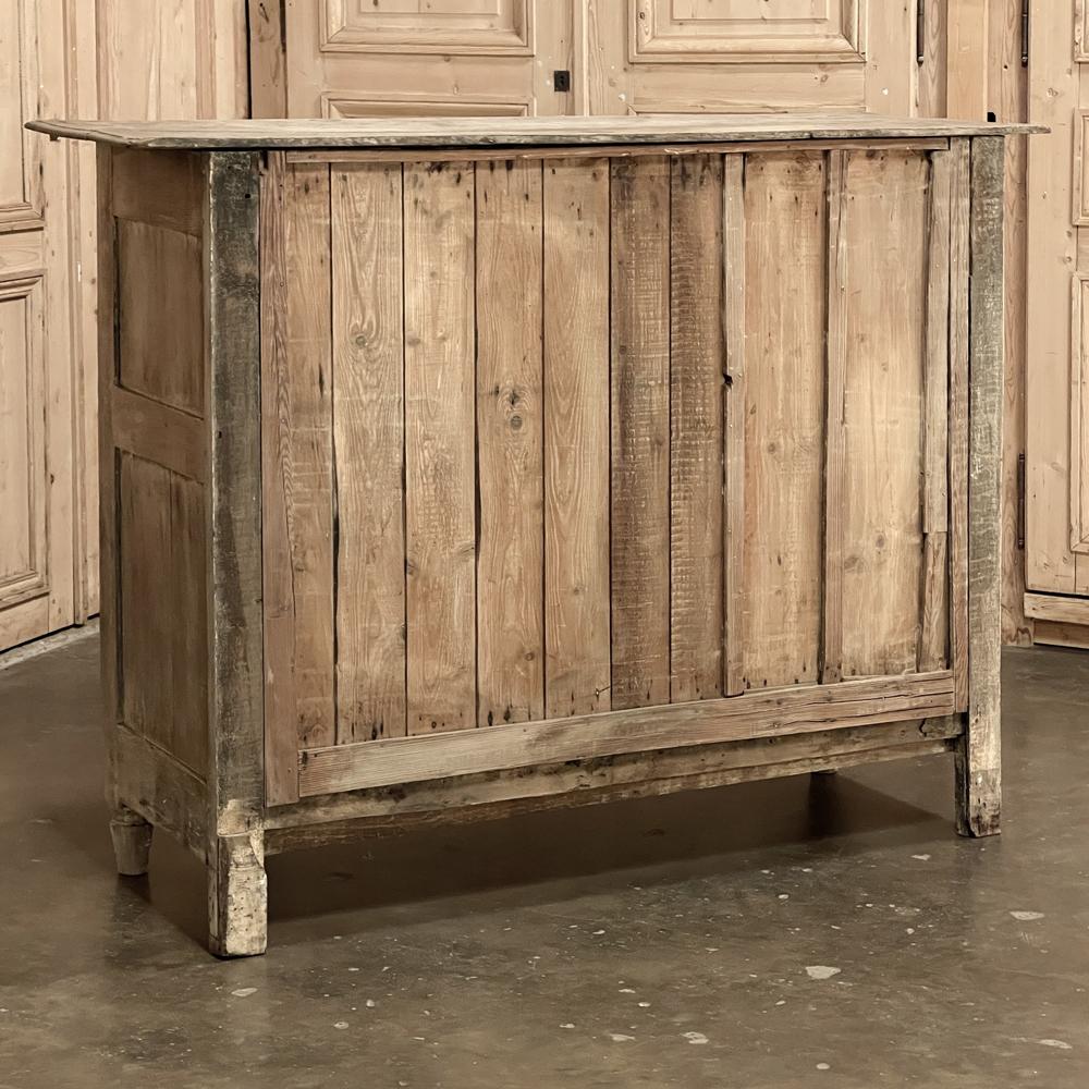 18th Century Directoire Period Country French Buffet in Stripped Oak For Sale 12