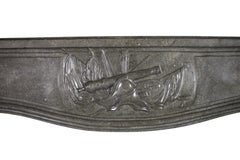 18th Century Directoire Period Fine Original Antique Fireplace Surround