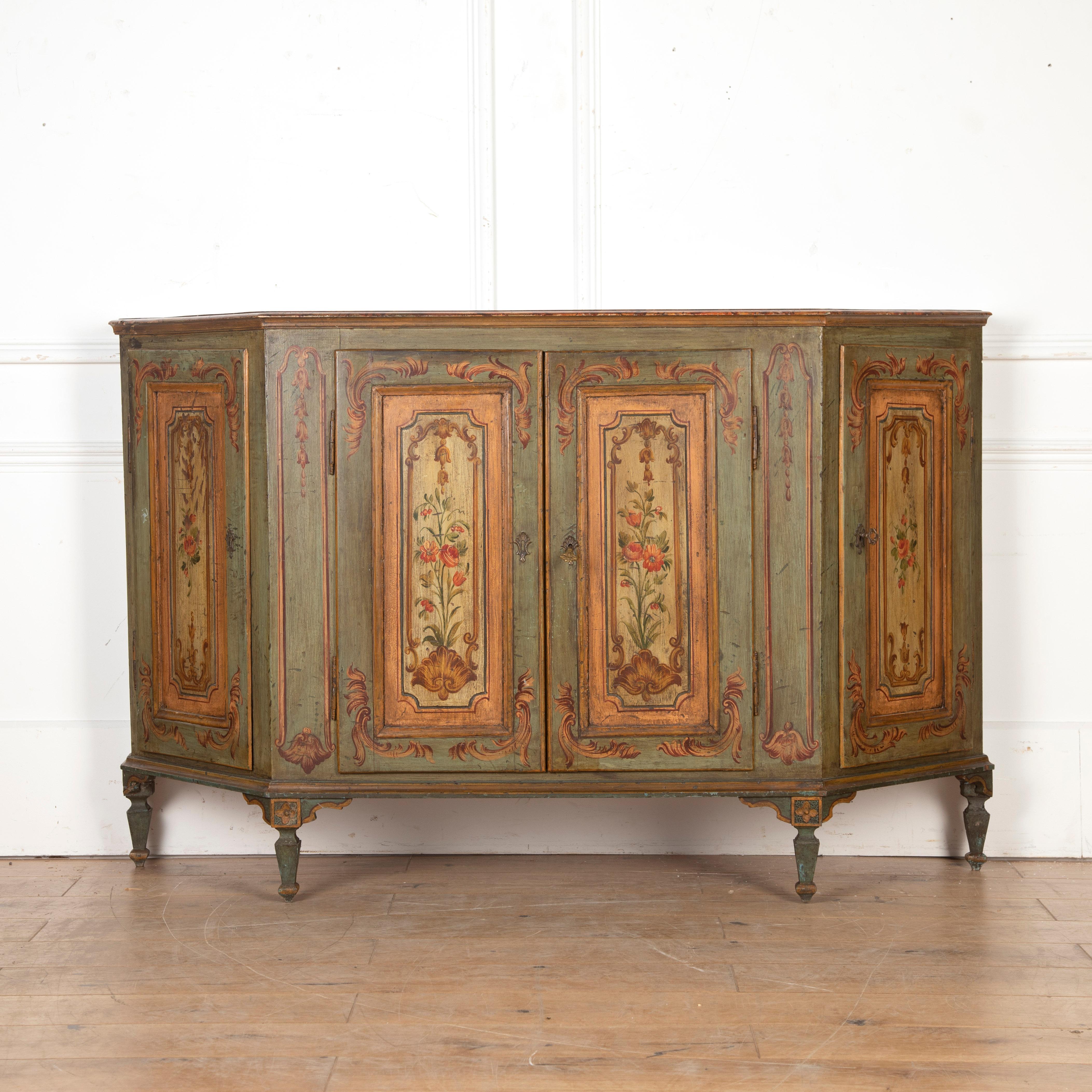18th Century Directoire Venetian Credenza 8