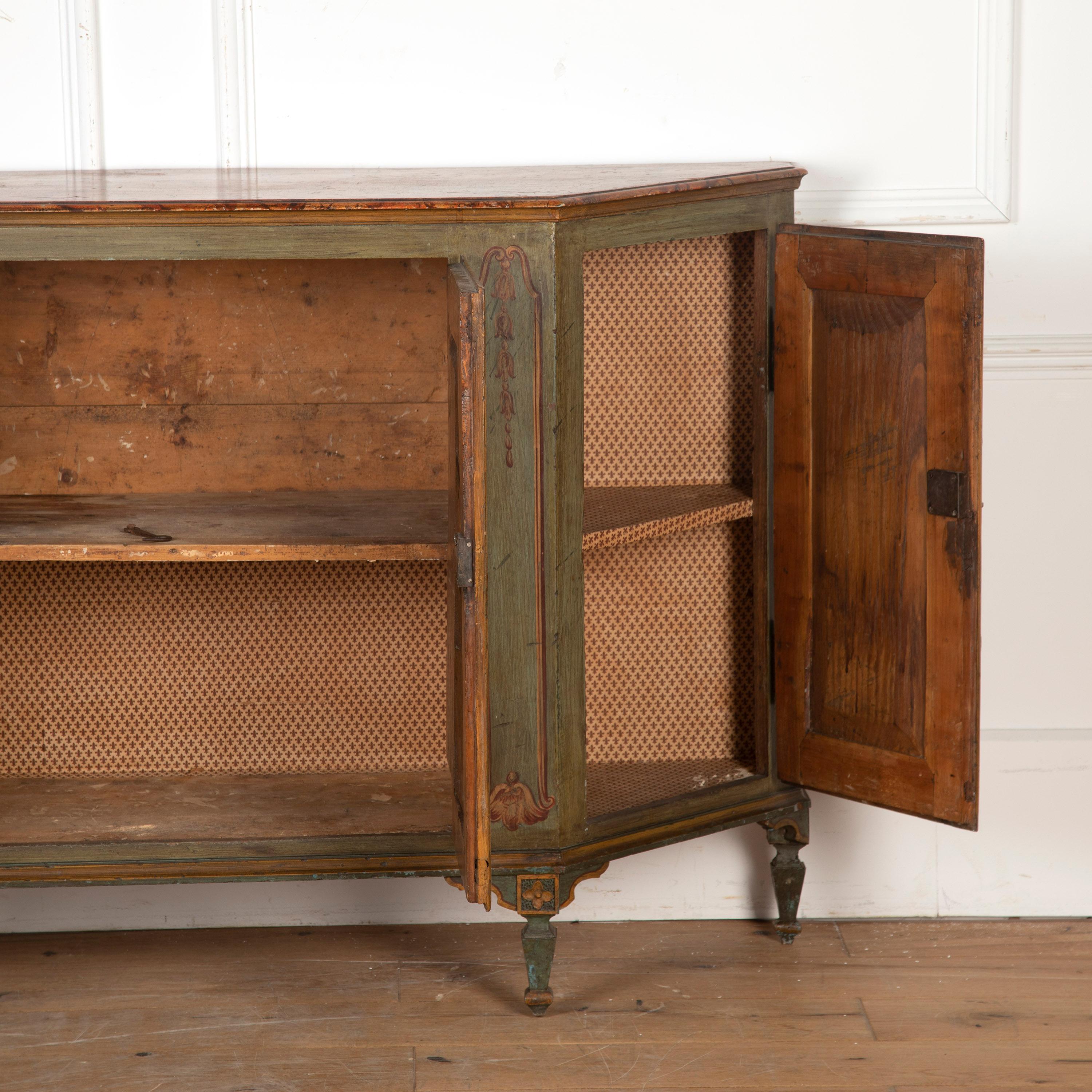18th Century Directoire Venetian Credenza 2