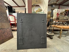 18th Century Directorie Cast Iron Fireback