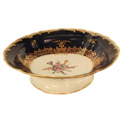 18th Century Dr. Wall Worcester Oval Dish
