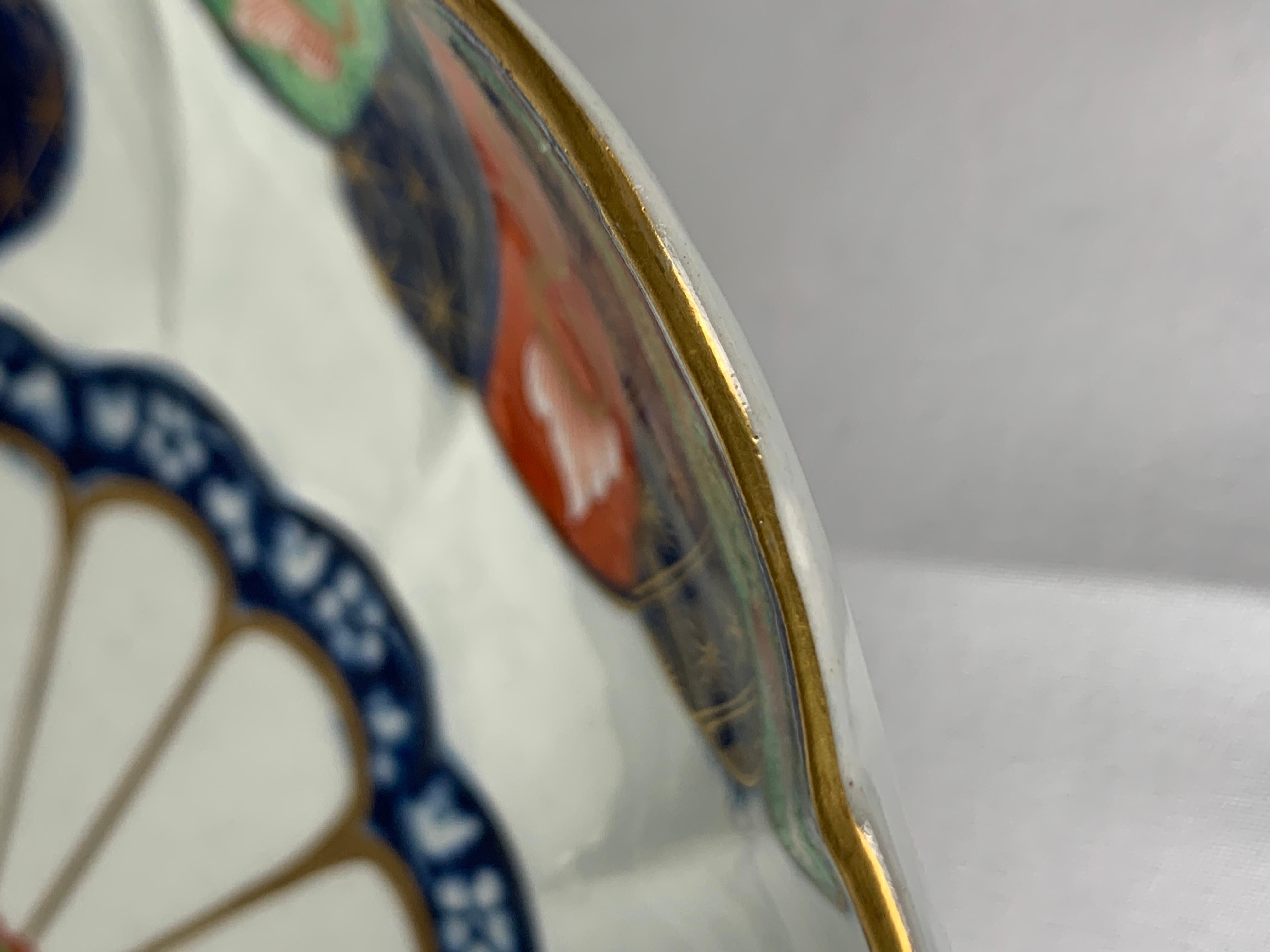 18th Century Dr Wall Worcester Porcelain Bowl Fan Pattern First Period C-1755 For Sale 12