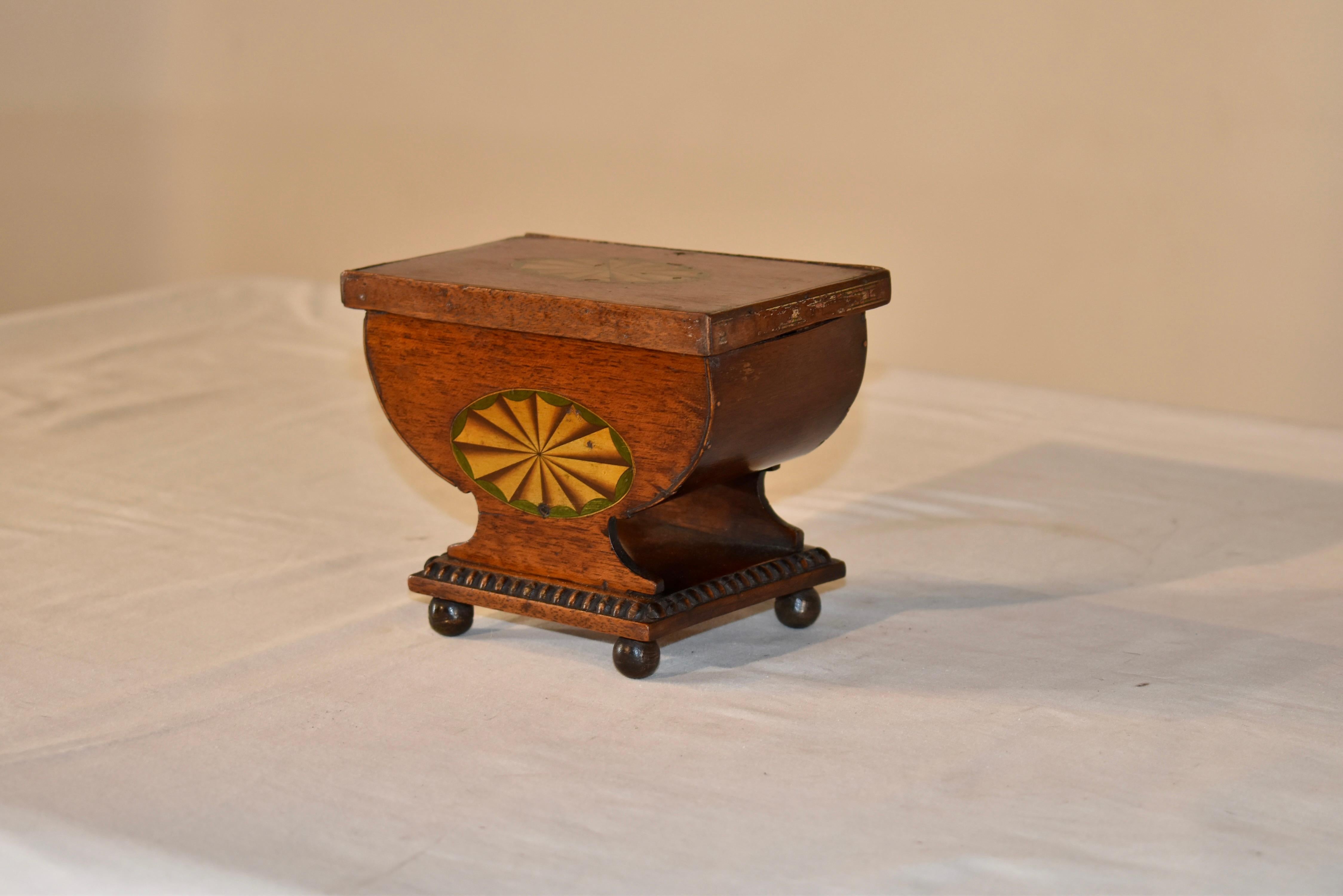 Georgian 18th Century Dresser Box For Sale