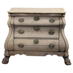 Antique 18th Century Dutch 3-Drawer Commode