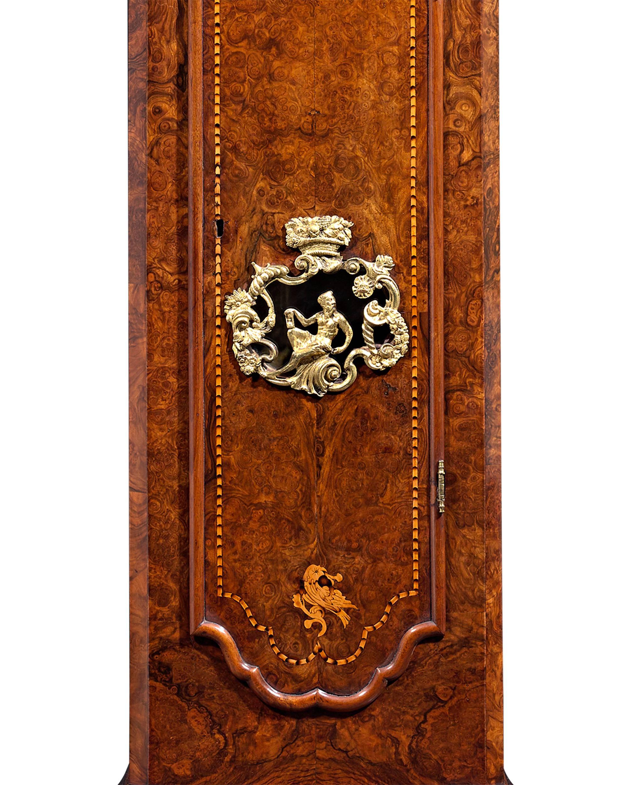 18th Century Dutch Automaton Longcase Clock In Excellent Condition In New Orleans, LA