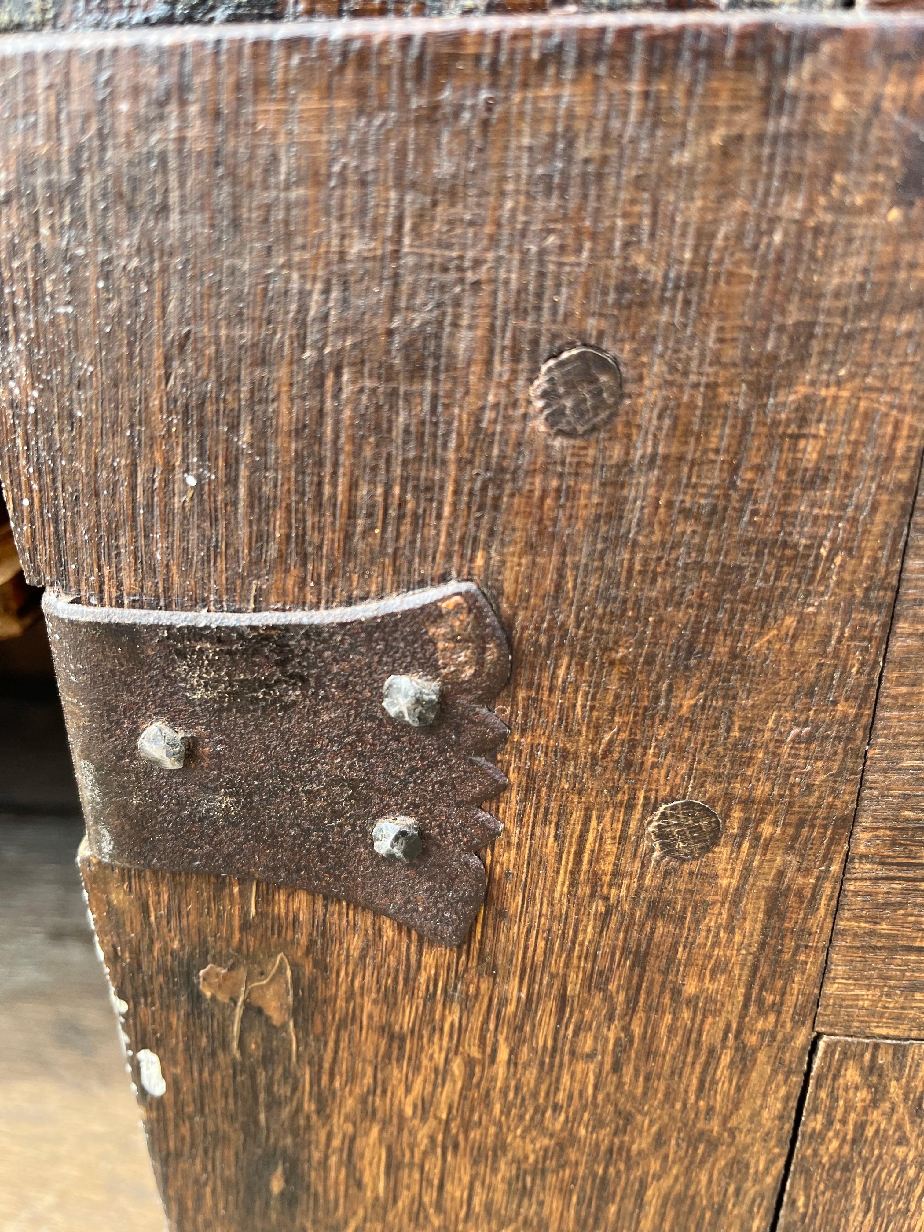 18. Jahrhundert Niederländisch gebleicht Eiche Credenza / Buffet / Sideboard im Angebot 4