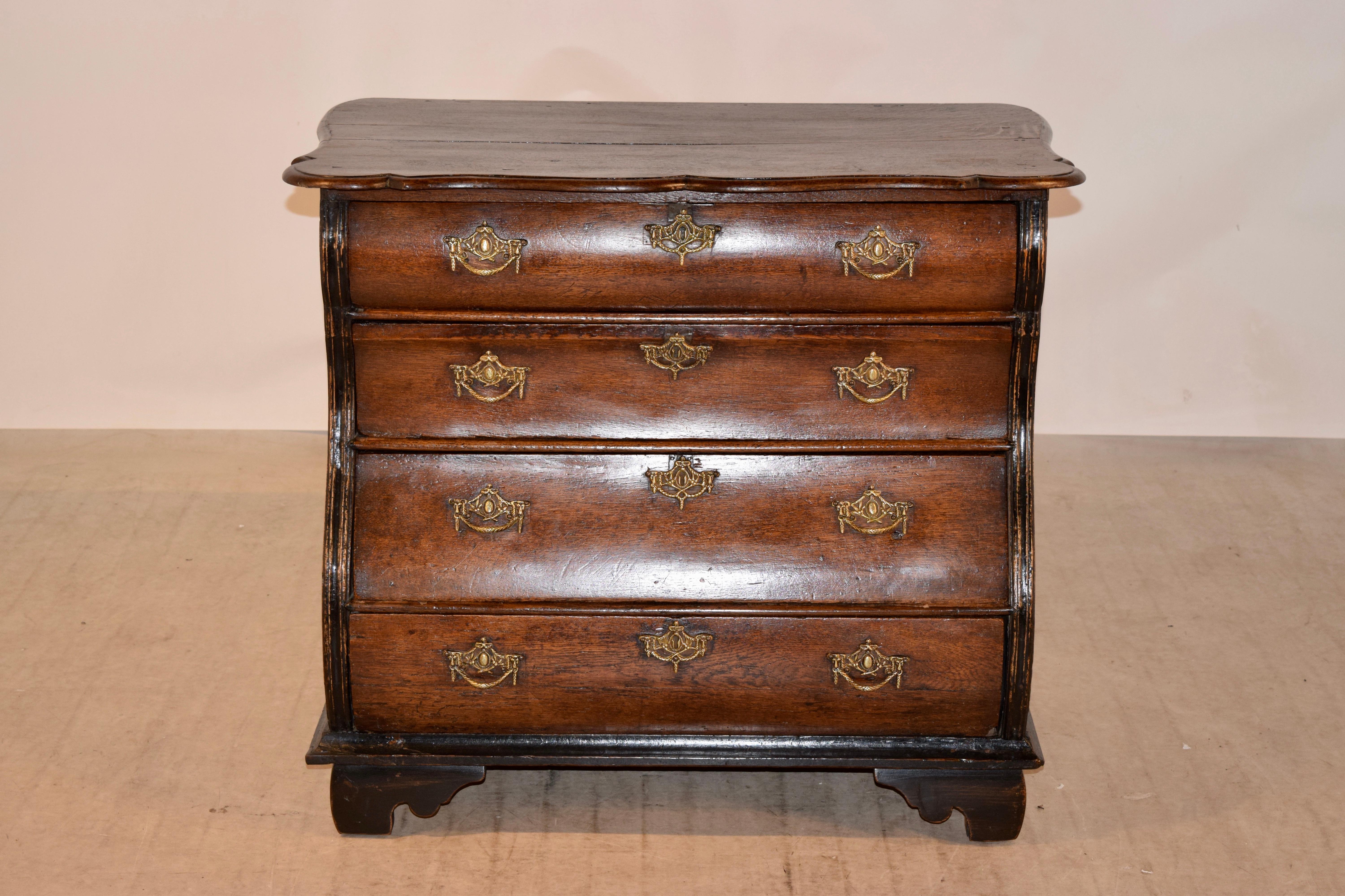 dutch bombe chest of drawers