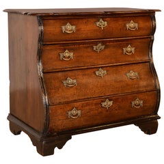 18th Century Dutch Bombe Chest of Drawers