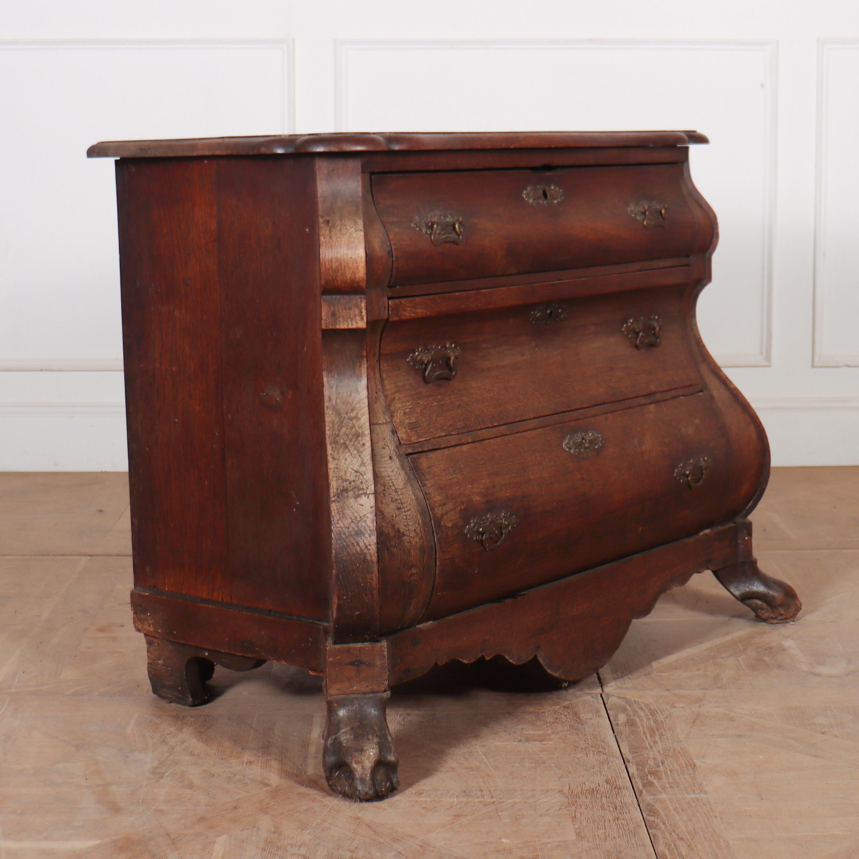 18th Century Dutch Bombe Commode For Sale 2