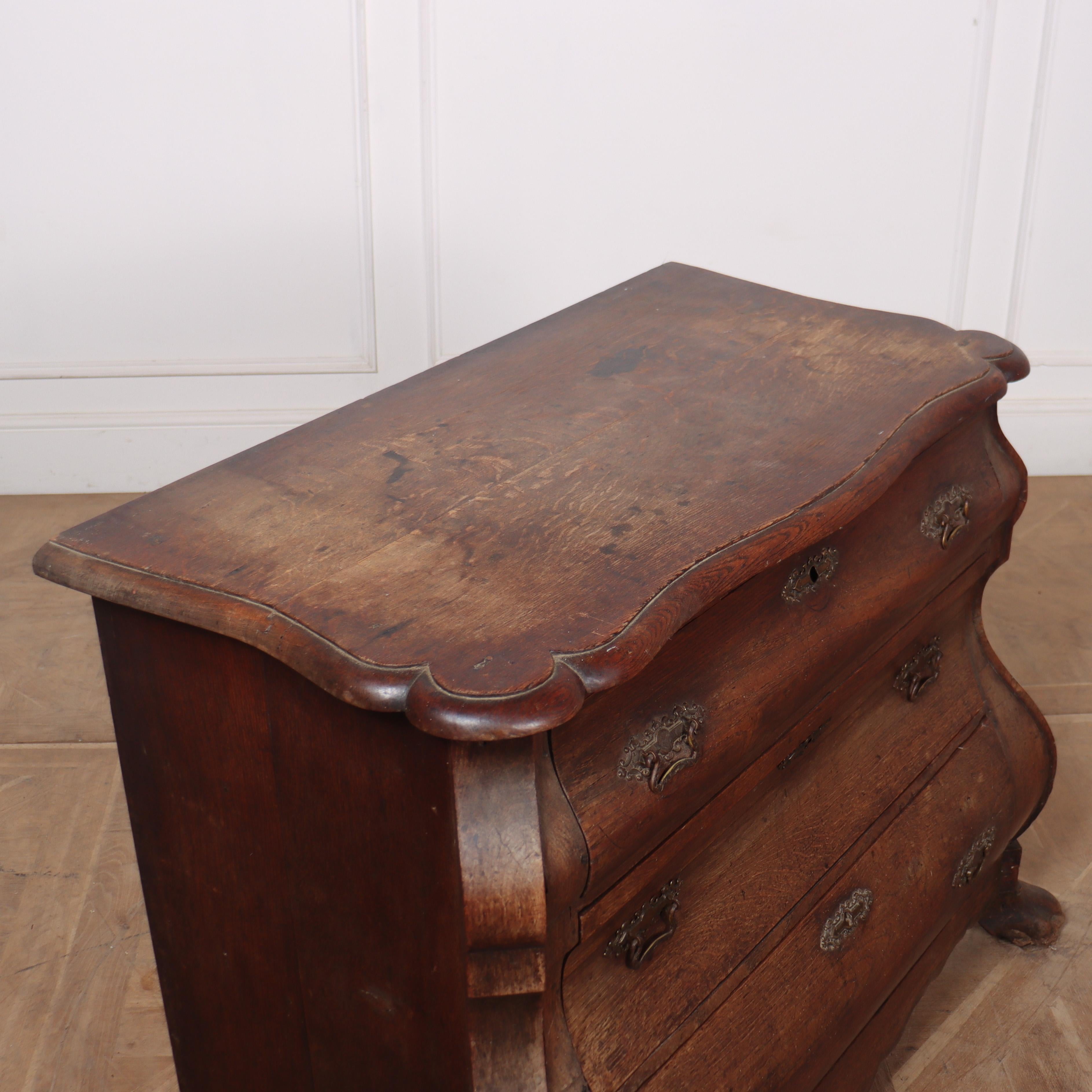 18th Century Dutch Bombe Commode For Sale 3