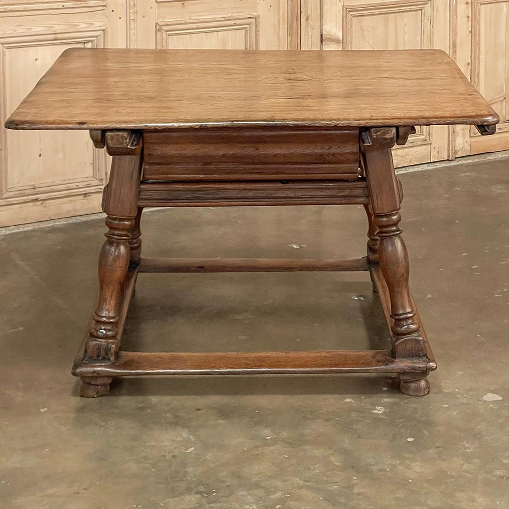 Hand-Crafted 18th Century Dutch Center Table ~ Library Table For Sale