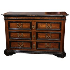 18th Century Dutch Chest with Silk Lined Drawers