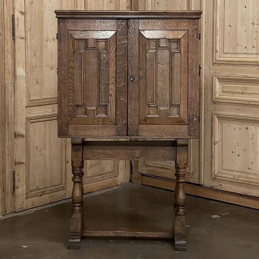 Dutch Colonial 18th Century Dutch Collector's Cabinet For Sale