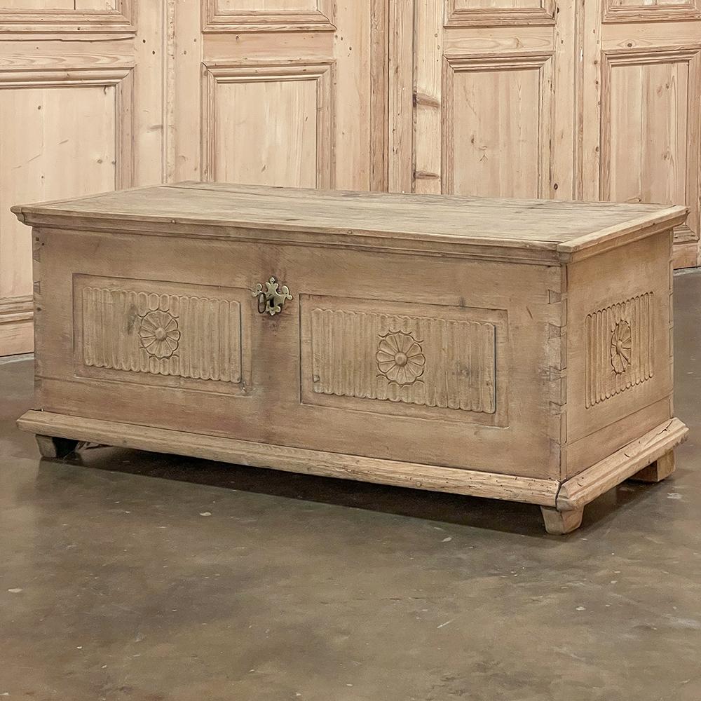 18th Century Dutch Colonial Trunk In Good Condition In Dallas, TX