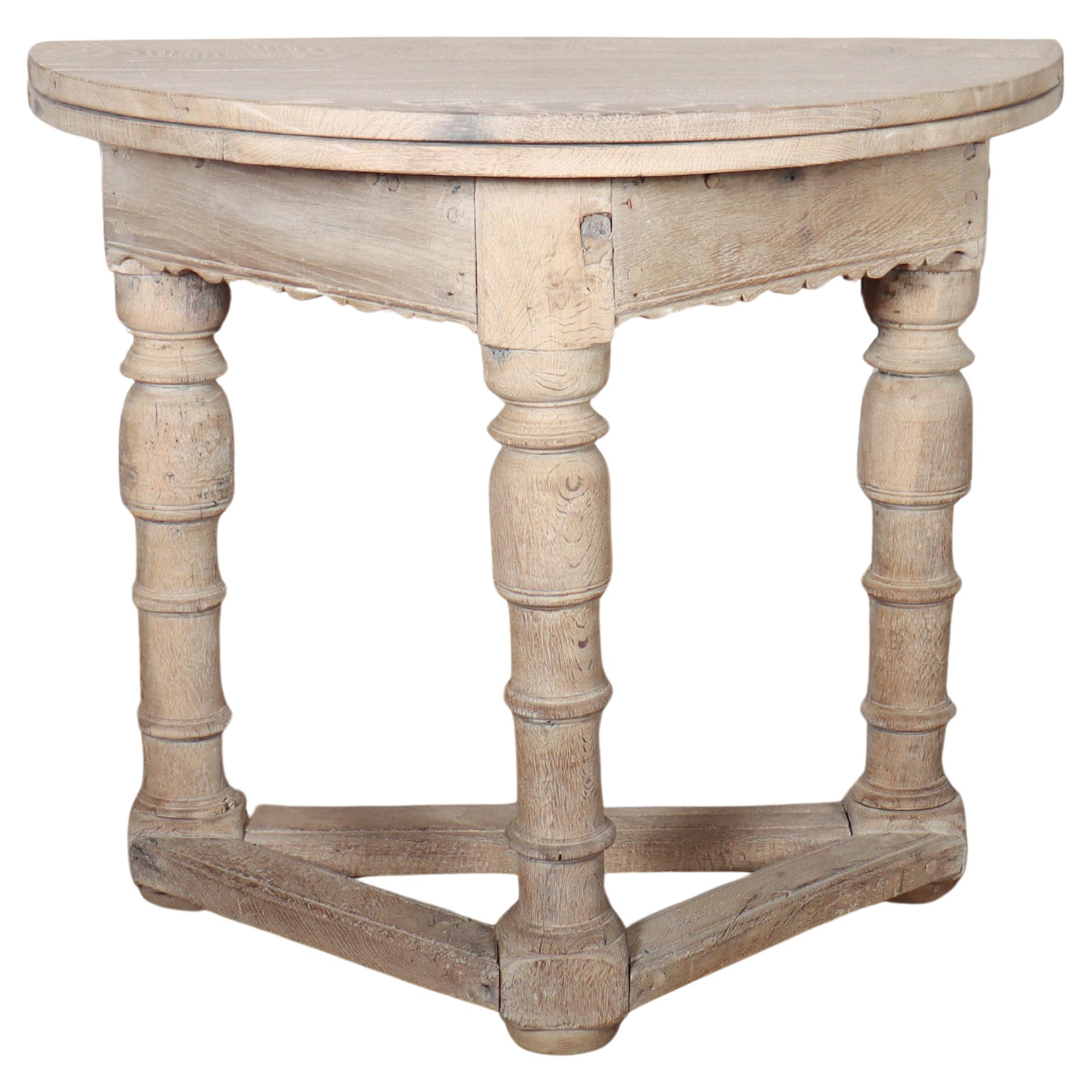 Table console hollandaise du 18e siècle en vente