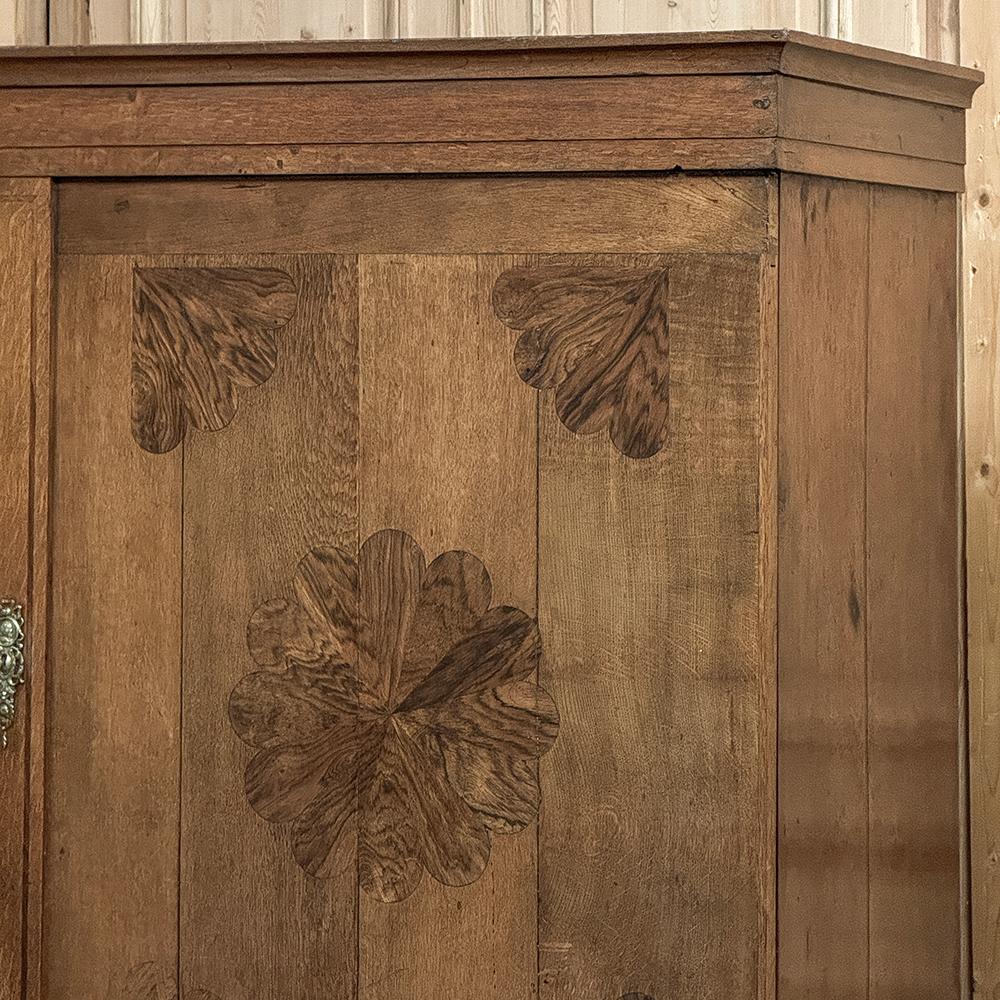 18th Century Dutch Cupboard with Inlay For Sale 5