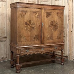 18th Century Dutch Cupboard with Inlay