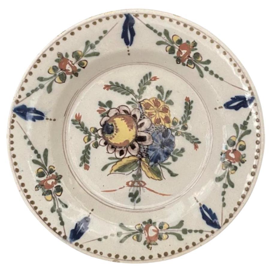 Antique Delft Pottery Tankard Dutch 18th century period at 1stDibs