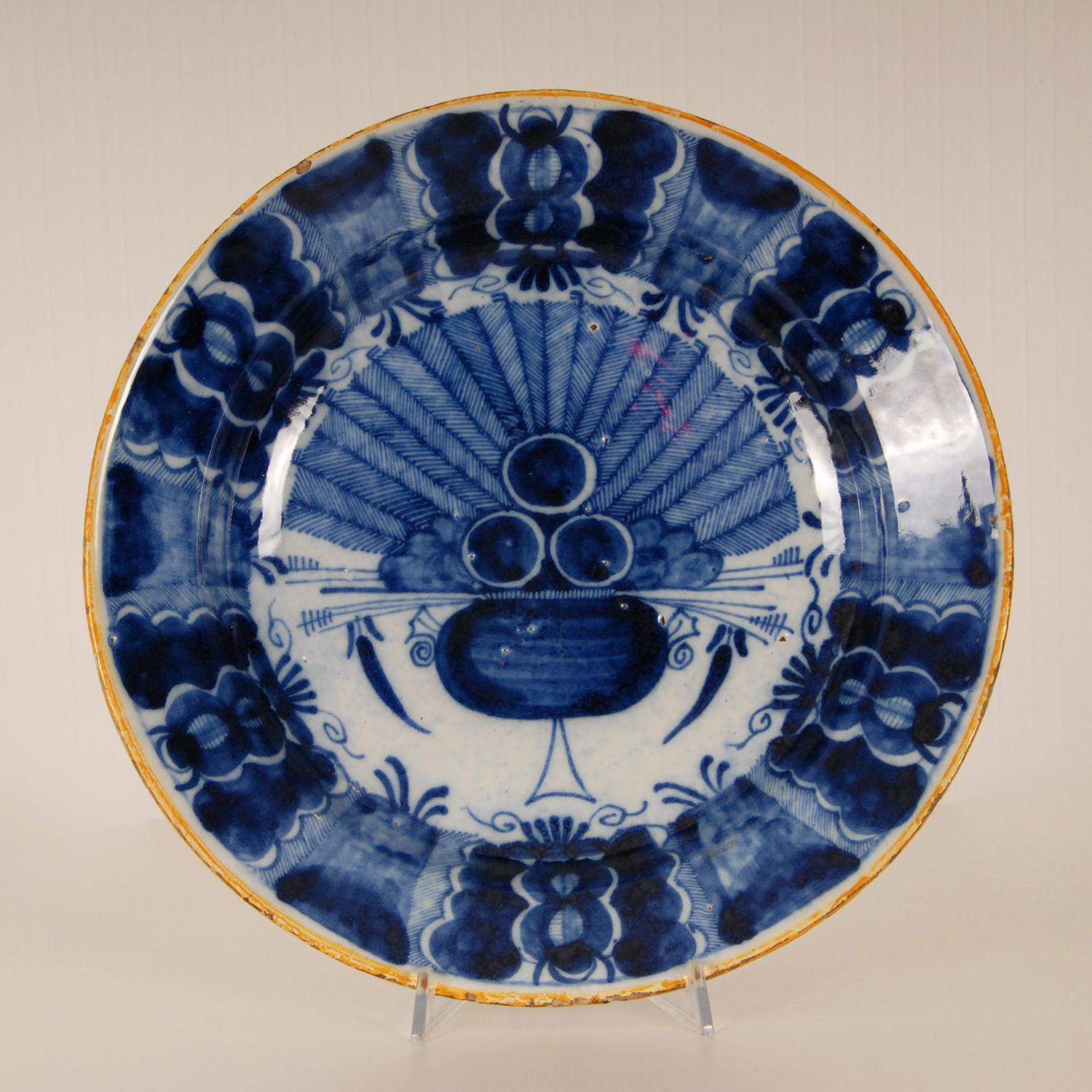 Ceramiche olandesi Delft del 18° secolo in bianco e blu Neoclassico Collezionisti d'antiquariato in vendita 3