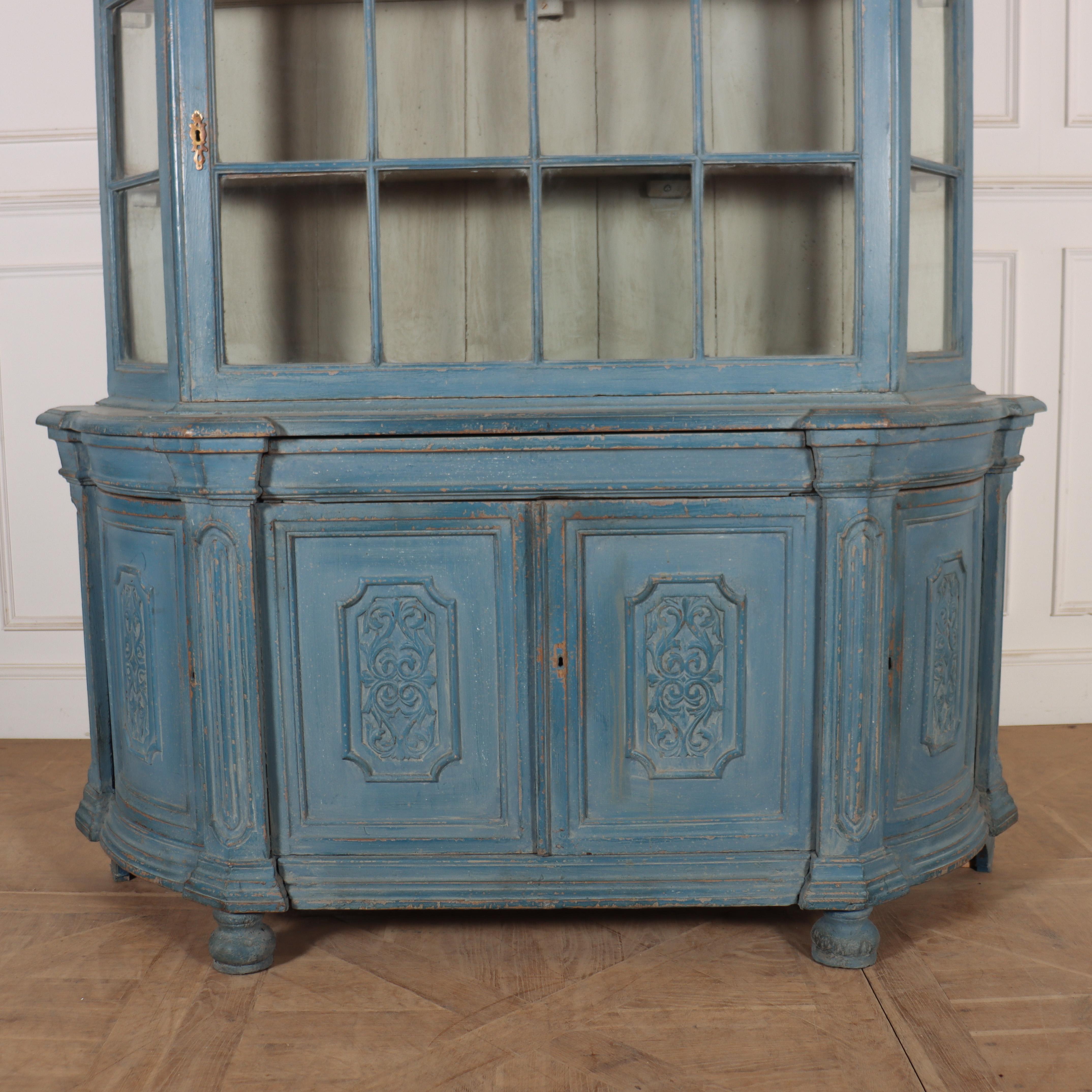 Wonderful 18th century Dutch painted oak display cabinet with two hidden drawers. 1770.

Reference: 7885

Dimensions
61.5 inches (156 cms) Wide
16.5 inches (42 cms) Deep
81 inches (206 cms) High