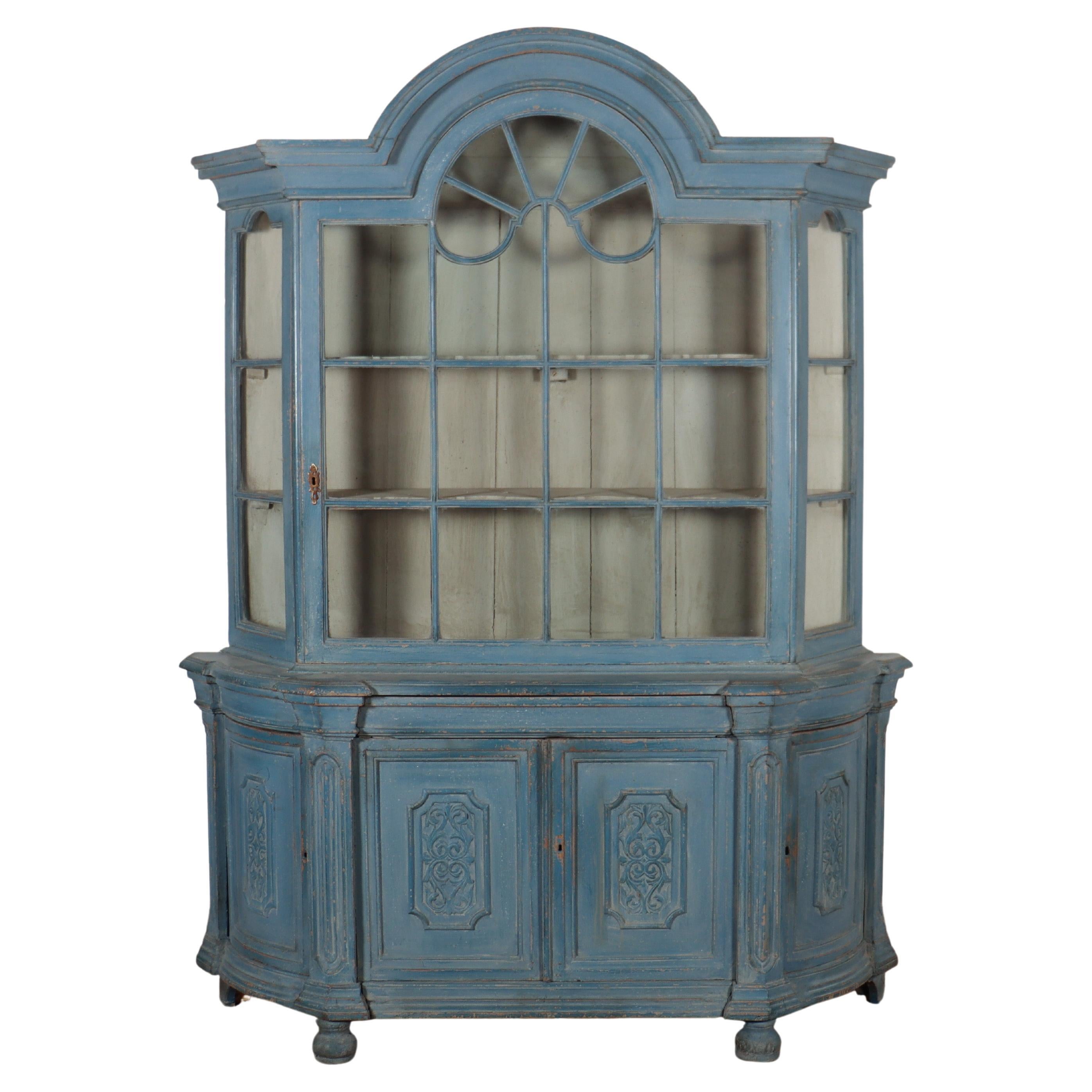 18th Century Dutch Display Cabinet For Sale