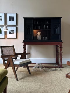 18th Century Dutch Ebony Cabinet on Stand
