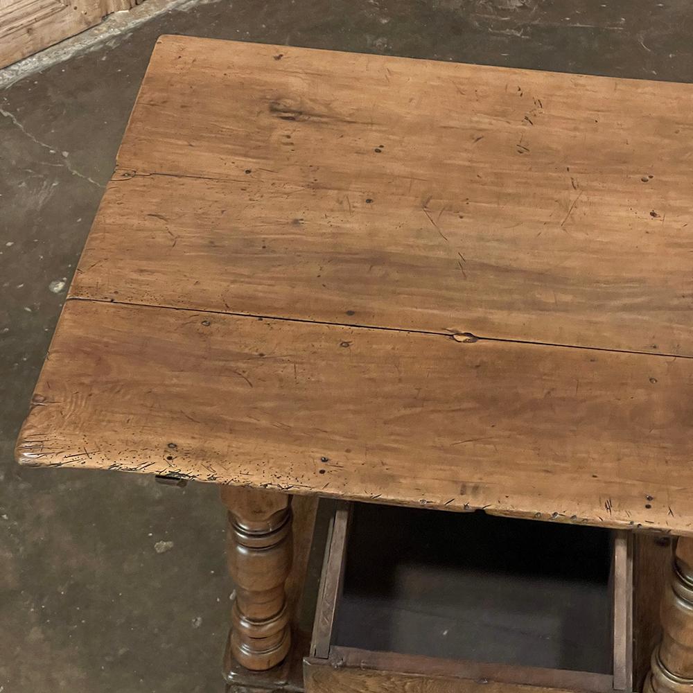 Oak 18th Century Dutch End Table ~ Center Table For Sale