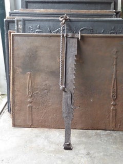 18th Century Dutch Fireplace Trammel or Pot Hanger