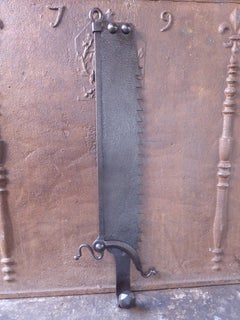 18th Century Dutch Fireplace Trammel or Pot Hanger