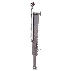 18th Century Dutch Fireplace Trammel or Pot Hanger