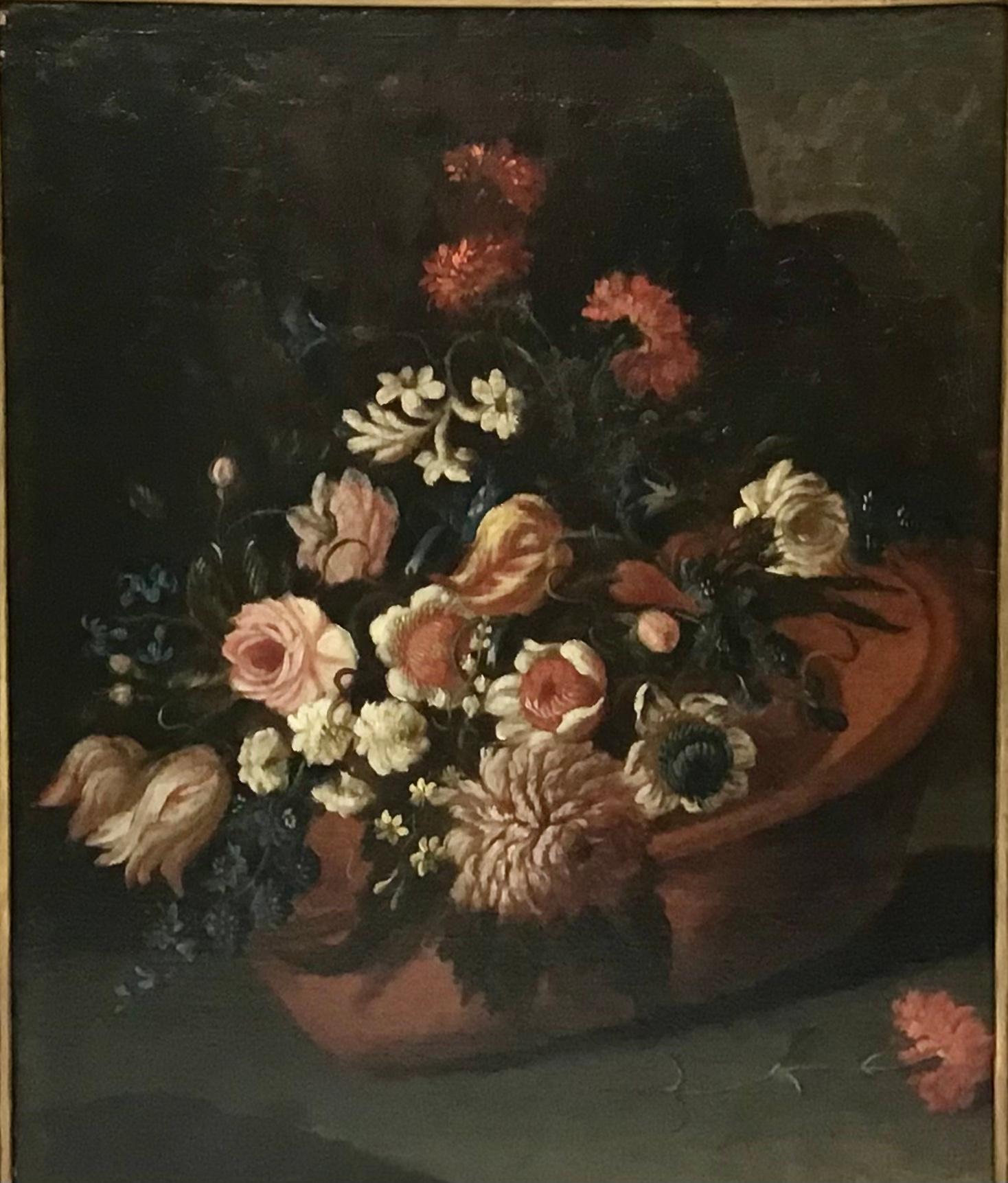 18th Century Dutch Floral Still Life Painting 1