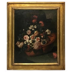 18th Century Dutch Floral Still Life Painting
