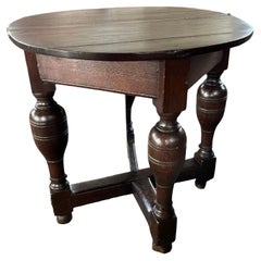 Holländischer Gateleg / Drop-leaf Tisch / Beistelltisch / Center Table aus dem 18.