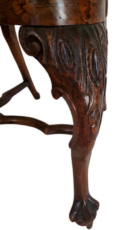 18th Century Dutch Inlaid Walnut Side Chairs