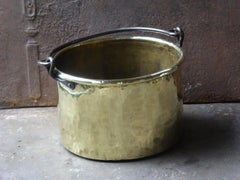 18th Century Dutch Log Basket or Log Holder