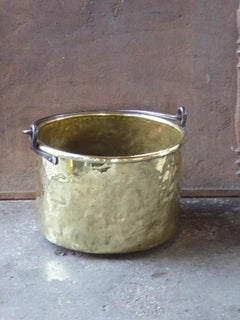 18th Century Dutch Log Basket or Log Holder