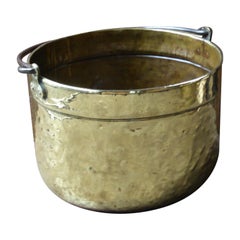 18th Century Dutch Log Basket or Log Holder