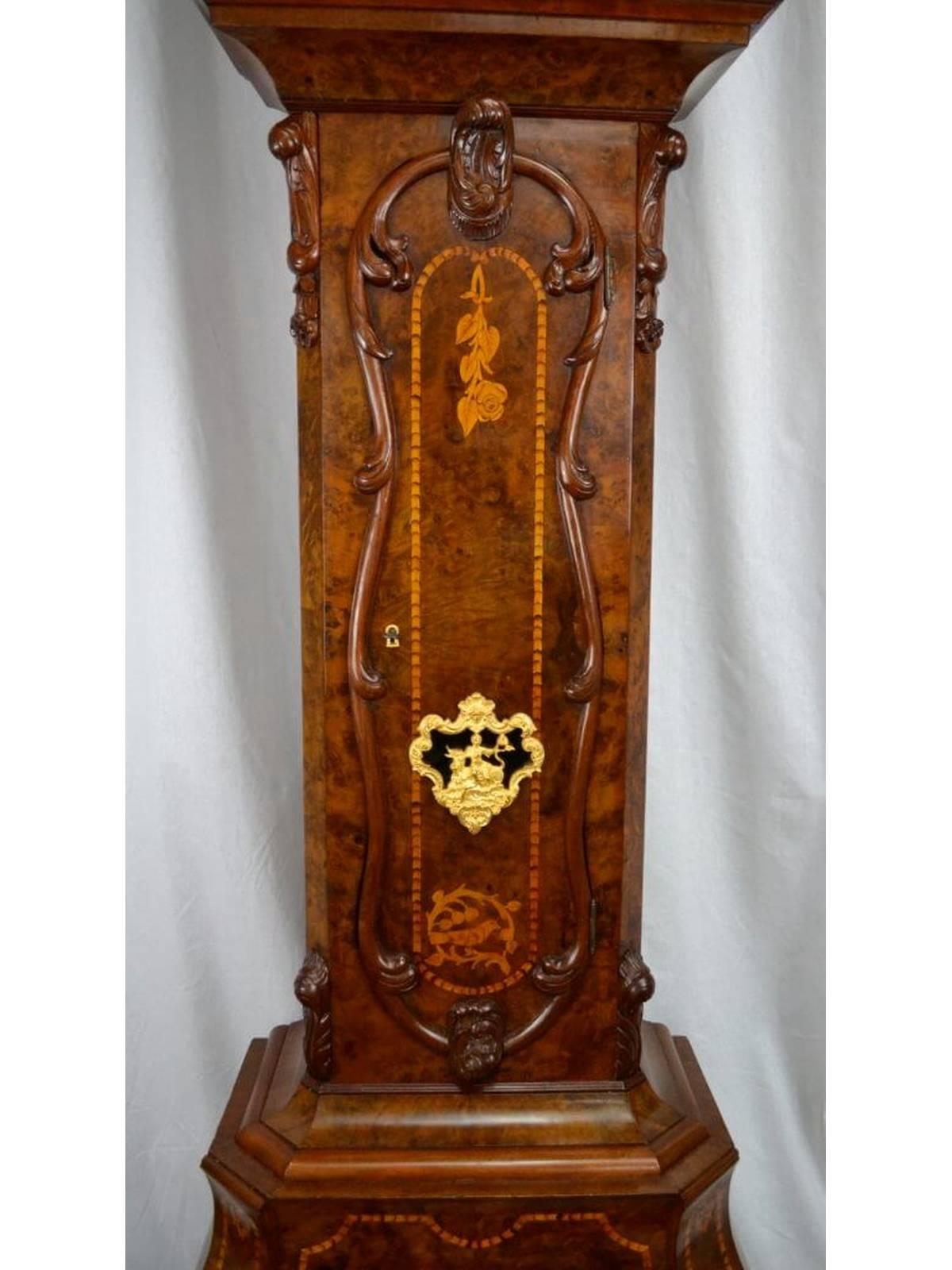 18th Century Dutch Longcase Clock In Good Condition For Sale In Vancouver, BC
