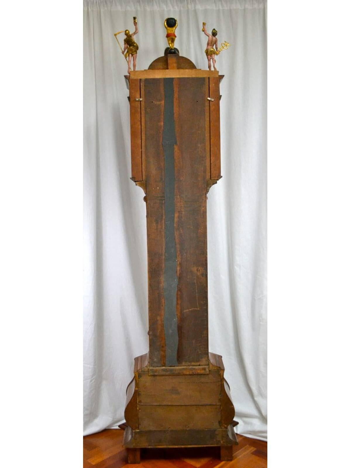 18th Century Dutch Longcase Clock For Sale 1