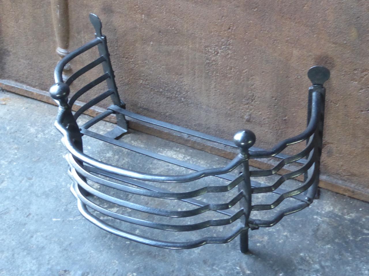 18th Century and Earlier 18th Century Dutch Louis XV Fireplace Grate of Fire Grate