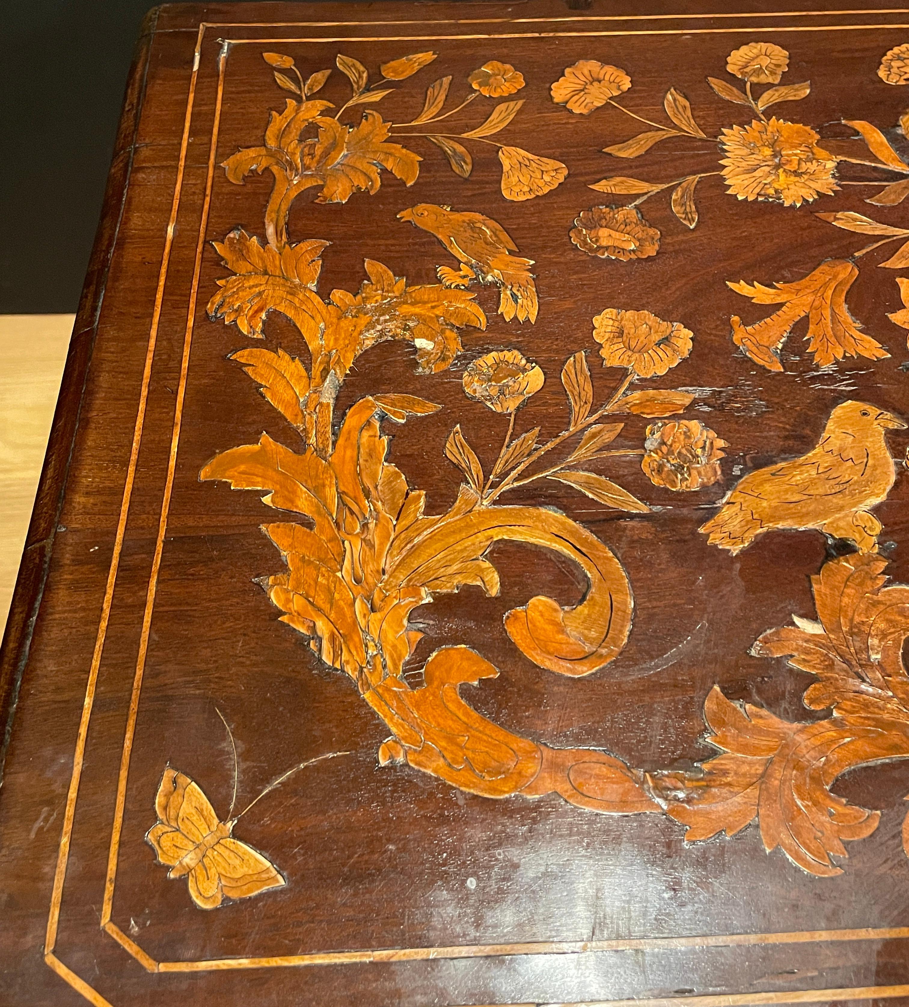 18th Century Dutch Marquetry Commode 7