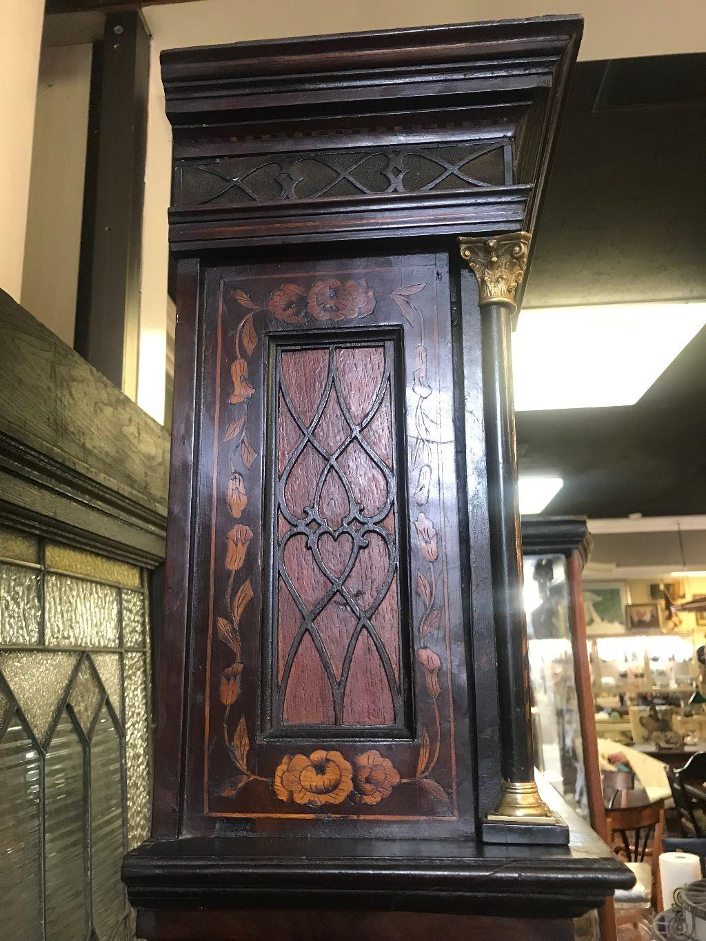 18th Century Dutch Marquetry Tall Clock 1